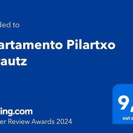 Apartamento Pilartxo 자라우츠 외부 사진